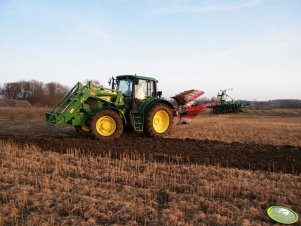 John Deere 6630 + Kverneland EM100 + Packomat S