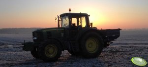 John Deere 6630 + rozsiewacz L2plus