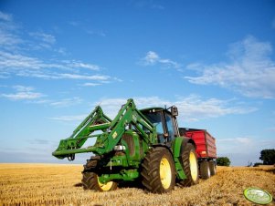 John Deere 6630 + Wielton 10t