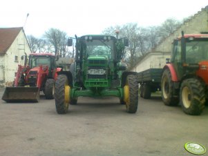 John Deere 6630P & John Deere 732 i Zetory 