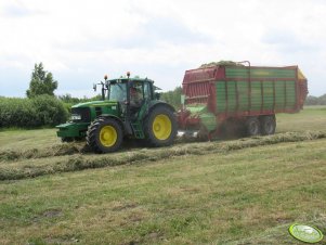 John Deere 6630P & Strautmann