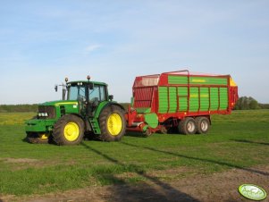 John Deere 6630P & Strautmann