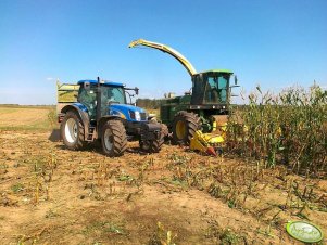 John Deere 6710 & New Holland T6050 PLUS