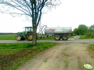 John Deere 6800 + Fliegl
