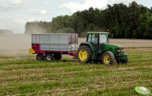 John Deere 6800 + Igamet 6t