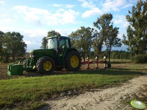 John Deere 6800 & Kverneland EM100