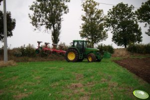 John Deere 6800 & Kverneland EM100