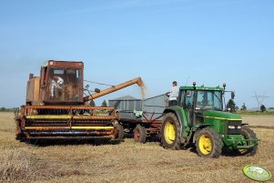 John Deere 6810 & Bizon Z056