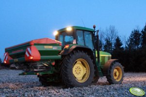 John Deere 6810 i Amazone ZA-M1201