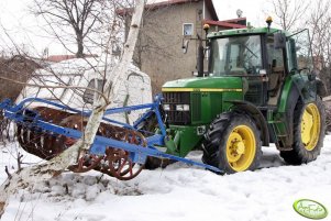 John Deere 6810 i wał cambell 1.4m