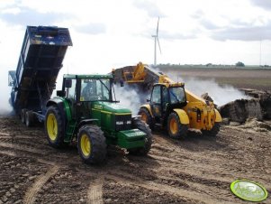 John Deere 6810 & JCB 530-70 Farm