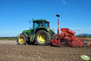 John Deere 6810 + Kuhn Logiseme M3000