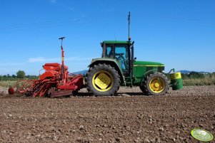 John Deere 6810 + Kuhn Logiseme M3000