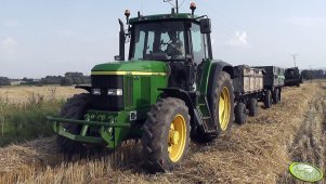 John Deere 6810 Żniwa 2010 - jęczmień