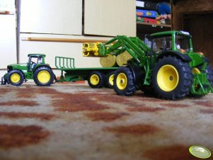 John Deere 6820 & John Deere 6520+Joskin