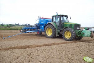 John Deere 6820 & Lemken Solitair 9