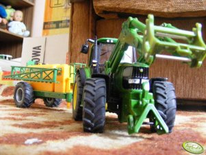 John Deere 6820+Amazone UG4500 Nova