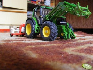 John Deere 6820+Becker Aeromat T