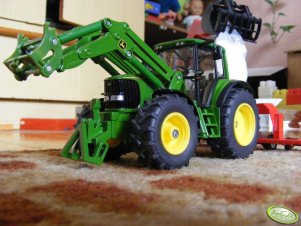 John Deere 6820+Becker Aeromat T