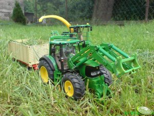 John Deere 6820+Panav & John Deere 7400