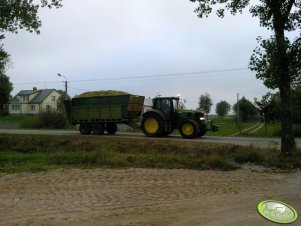 John Deere 6830 + Fortschritt