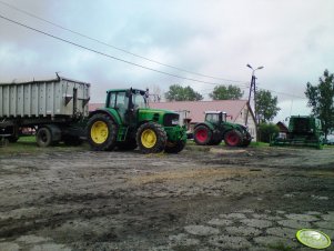 John Deere 6830 i Fendt 927 Vario TMS