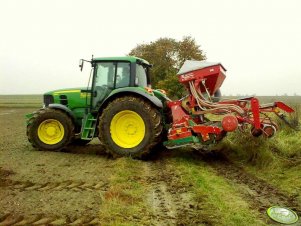 John Deere 6830 + Kverneland Accord DA