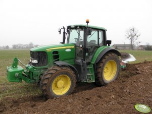 John Deere 6830 + Kverneland ED100