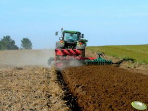 John Deere 6830 + Kverneland EM 100 + Packomat S