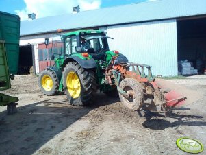 John Deere 6830 + Kverneland