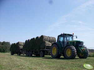 John Deere 6830 & Lawety 