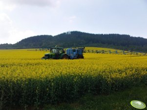 John Deere 6830 + Lemken Albatros 9