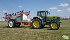 John Deere 6830 P + Kuhn Grand Large 5000