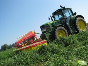 John Deere 6830 & Pottinger Novacat