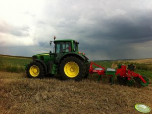 John Deere 6830 Premim + Unia KOS 3.0 ST 