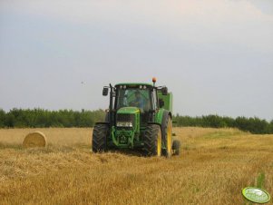 John Deere 6830 Premium + John Deere 580