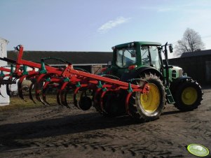 John Deere 6830 Premium  + Kverneland CLV