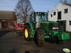 John Deere 6830 Premium  + Kverneland CLV