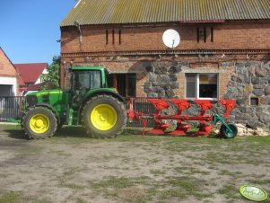 John Deere 6830 Premium + Kverneland ES 100