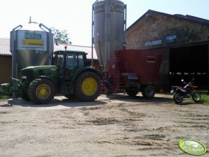 John Deere 6830 + Sano