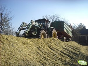 John Deere 6910 &  Metal Tech db 12 000