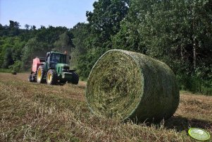 John-Deere 6910 + Pottinger VarioProfi 6165 LSC