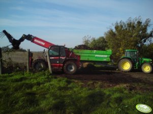 John Deere 6910 s + Joskin Manitou 1740 