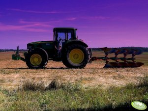 John Deere 6920 + Kverneland ED 100