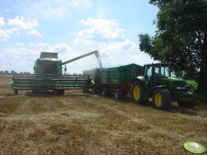 John Deere 6920 + Metal-Tech DB14000 