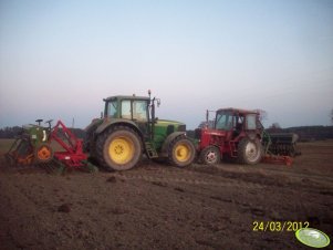 John Deere 6920 & MTZ 82 + Zestawy Uprawowo-siewne 