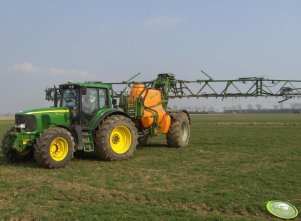 John Deere 6920 S + Amazone UX 5200