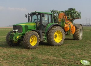 John Deere 6920 S + Amazone UX 5200