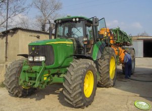 John Deere 6920 S + Amazone UX 5200