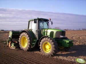 John Deere 6920s + Amazone AD303
